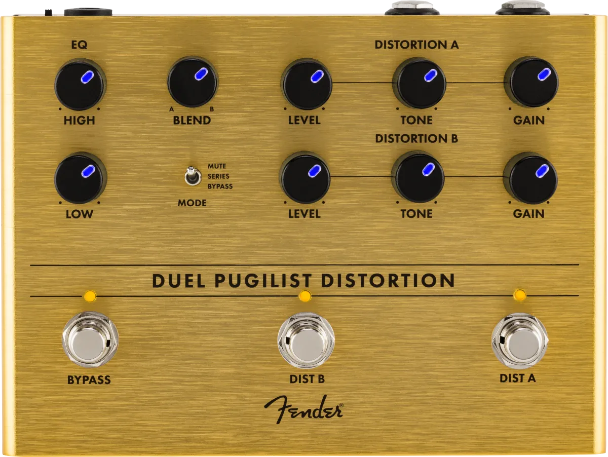 Fender Duel Pugilist Distortion Pedal