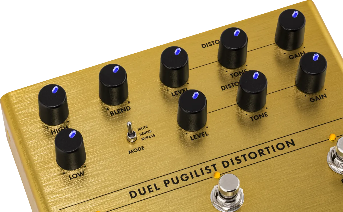 Fender Duel Pugilist Distortion Pedal