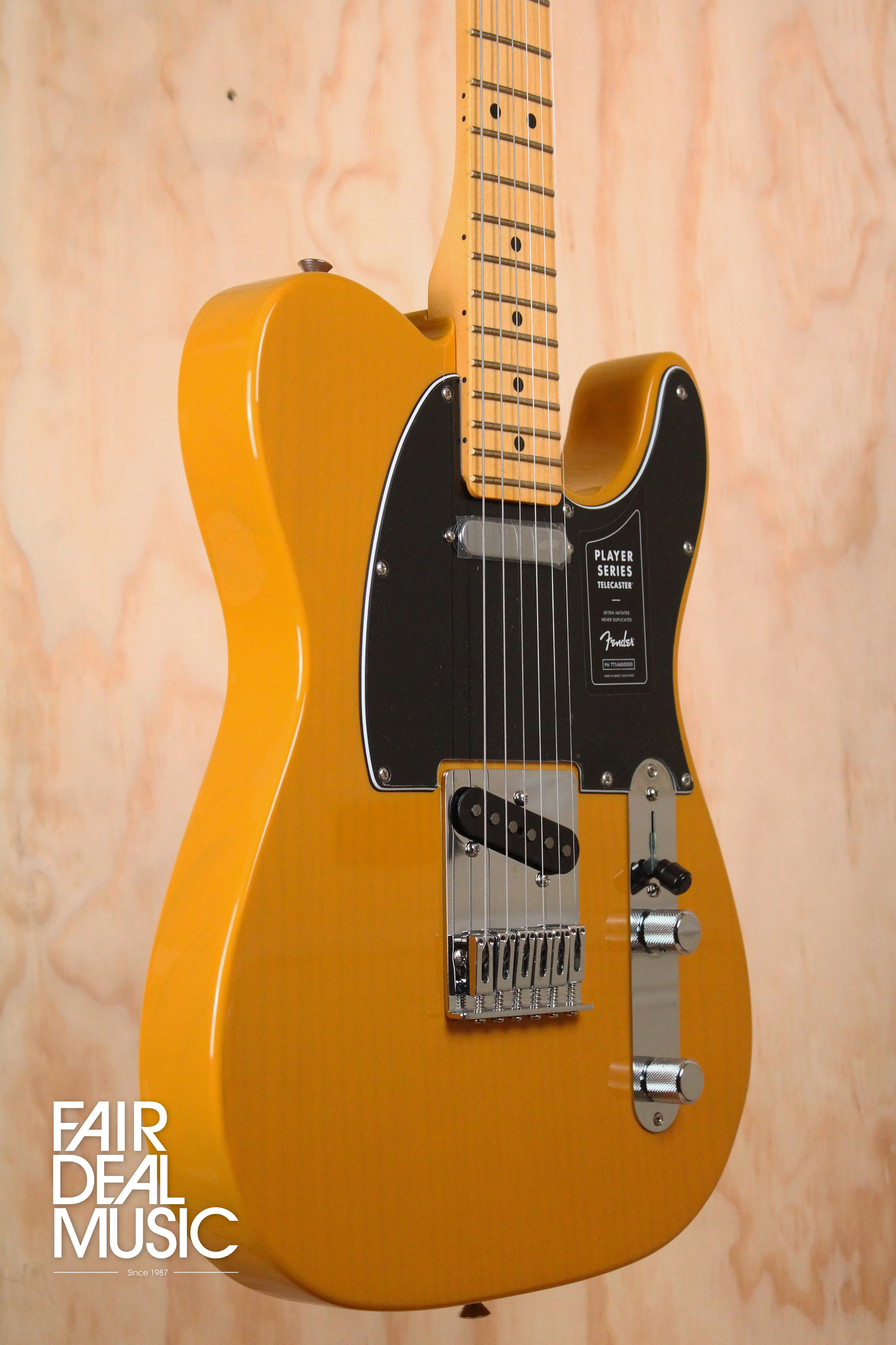 Fender Player Telecaster in Butterscotch Blonde, Ex Display