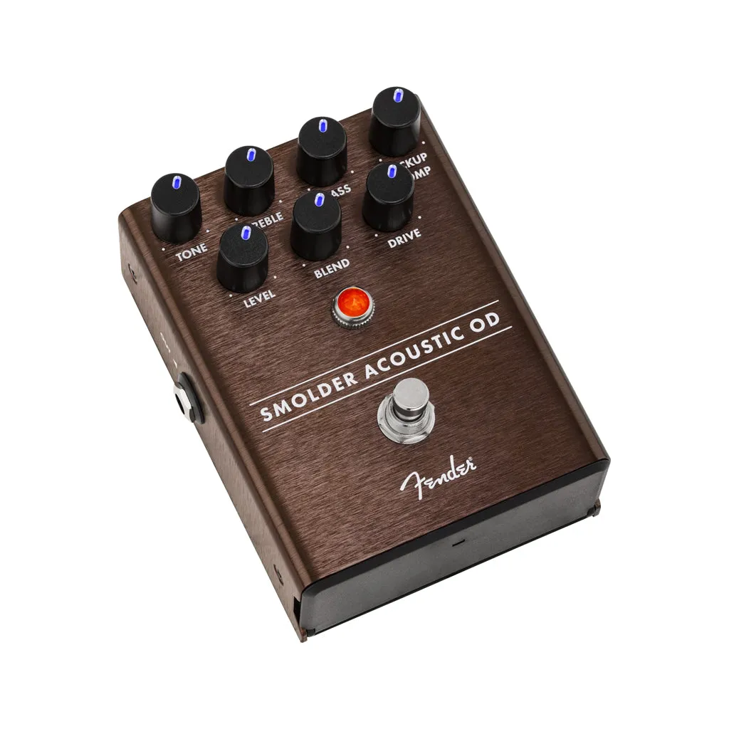 Fender Smolder Acoustic Overdrive Guitar Effects Pedal