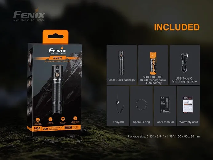 FENIX E28R Flashlight