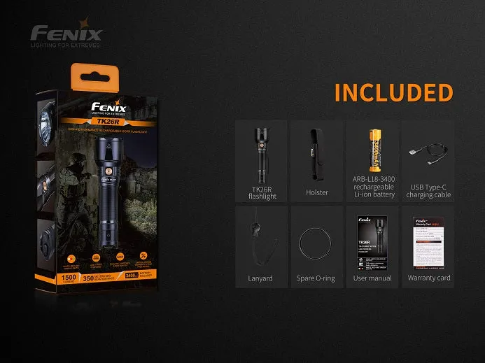 FENIX TK26R Flashlight