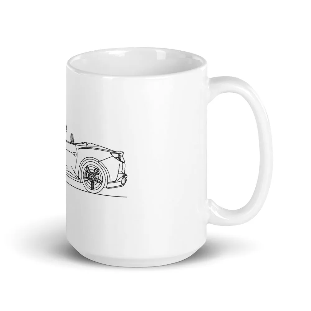 Ferrari Portofino Silhouette Mug