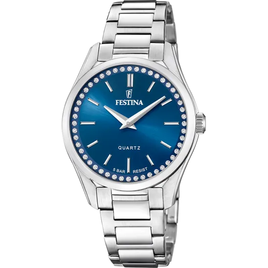 Festina - Acier Cadran Bleu (F20583/3)