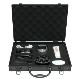 Fetish Fantasy Series Deluxe Shock Therapy Travel Kit - Cock Chage, Nipple clamps and Probes
