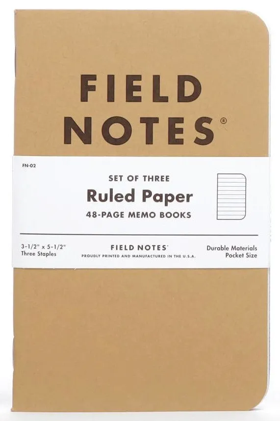 Field Notes Original Kraft Notebook