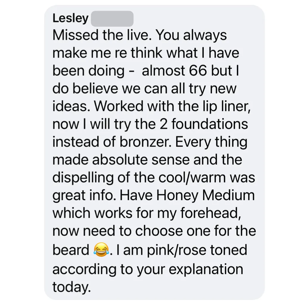 Find Your Perfect Foundation Color Makeup Class