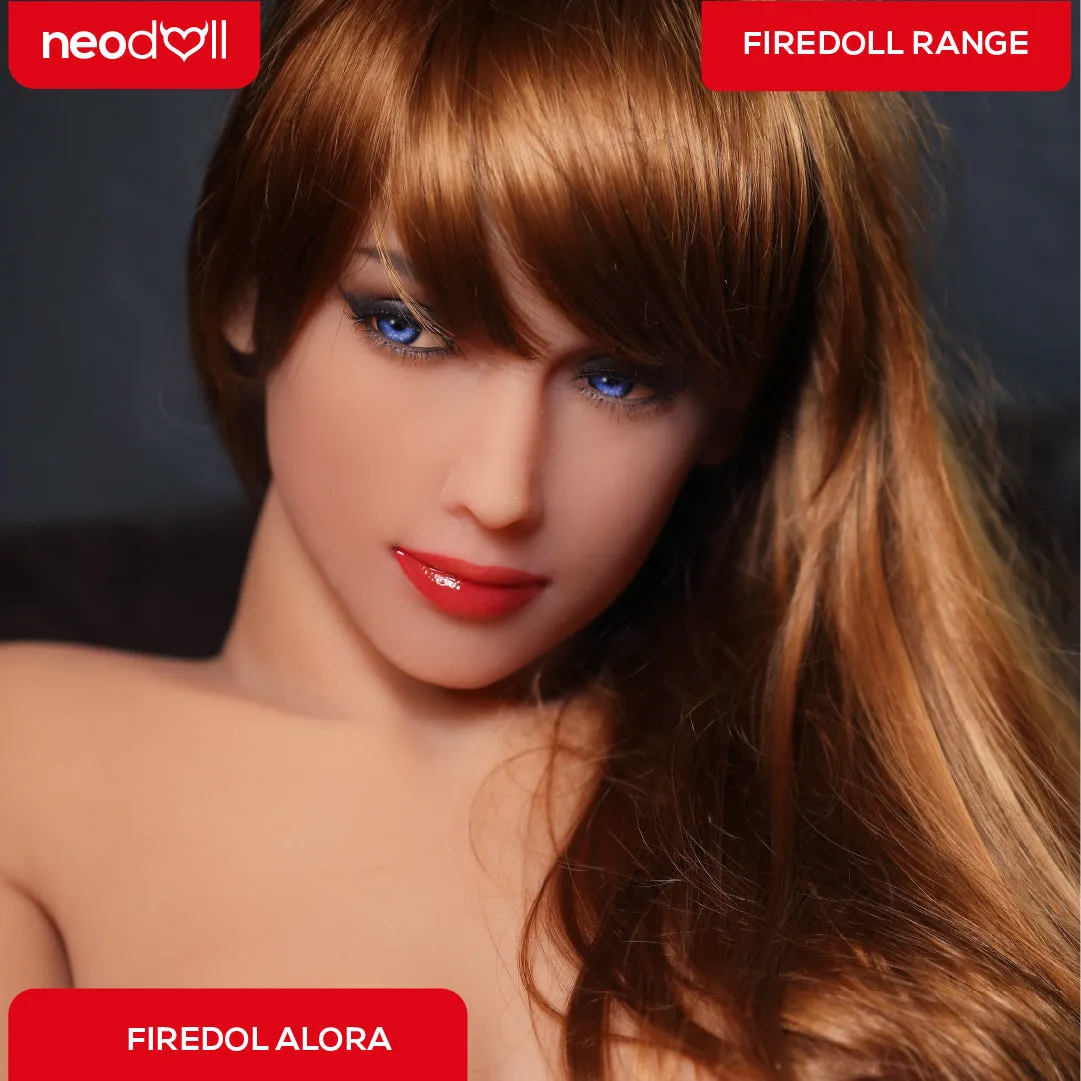 Fire Doll - Alora - Realistic Sex Doll - Tongue included - 166cm - Natural
