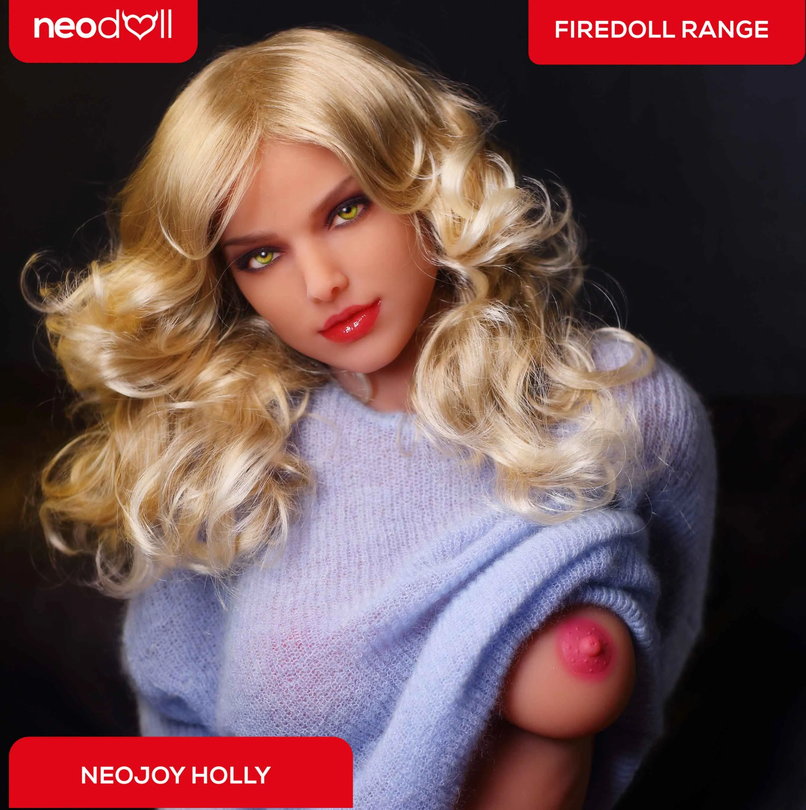Fire Doll - Holly - Realistic Sex Doll - Gel Breast - 166cm - Light Tan