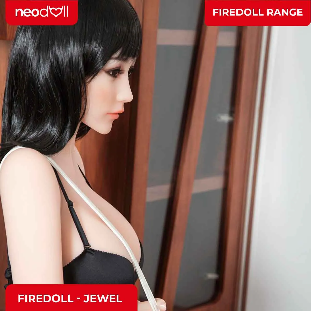 Fire Doll - Jewel- Realistic Sex Doll - Tongue included- 156cm - Natural