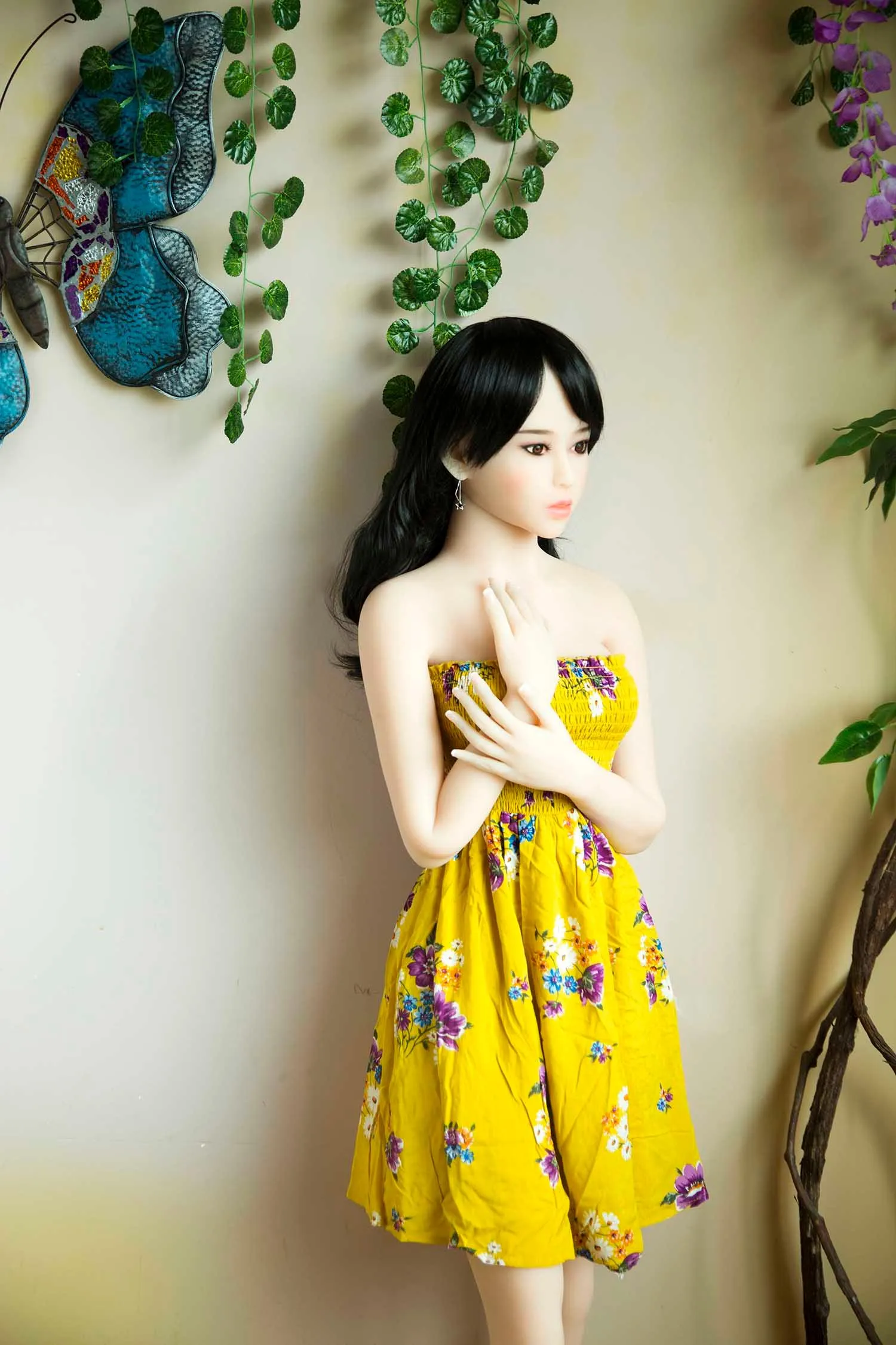 Fire Doll - Kally - Realistic Sex Doll - Tongue included - 157cm - Natural