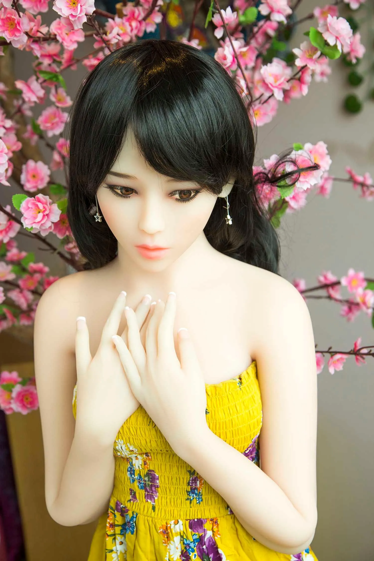 Fire Doll - Kally - Realistic Sex Doll - Tongue included - 157cm - Natural