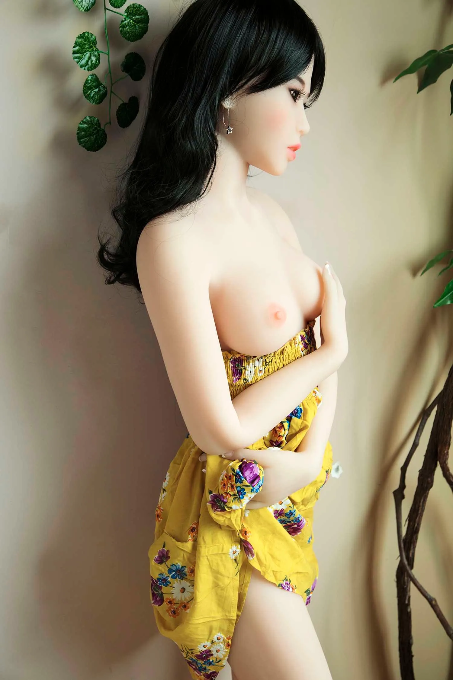 Fire Doll - Kally - Realistic Sex Doll - Tongue included - 157cm - Natural