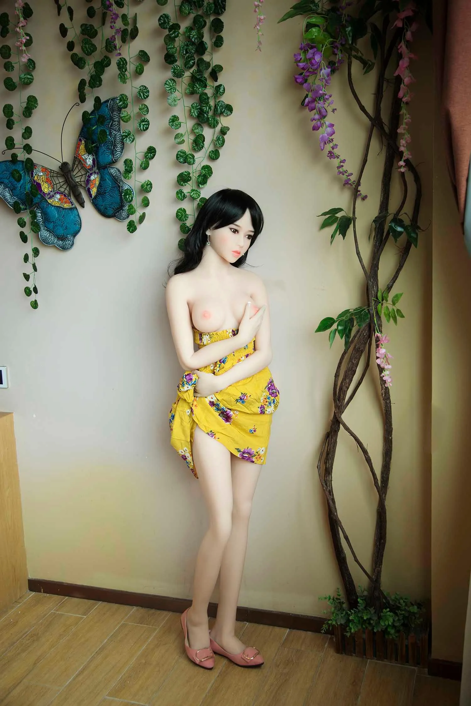 Fire Doll - Kally - Realistic Sex Doll - Tongue included - 157cm - Natural