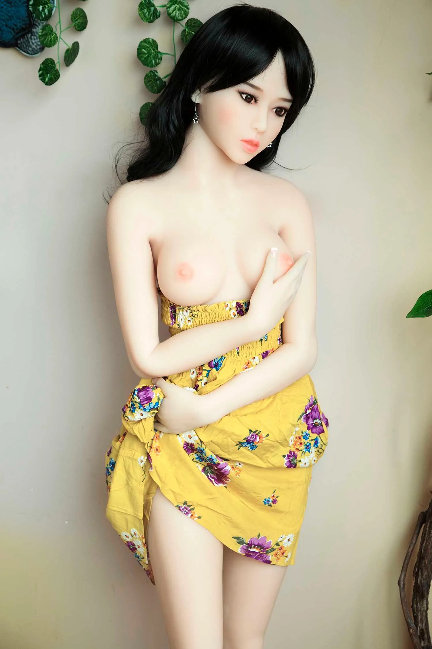 Fire Doll - Kally - Realistic Sex Doll - Tongue included - 157cm - Natural