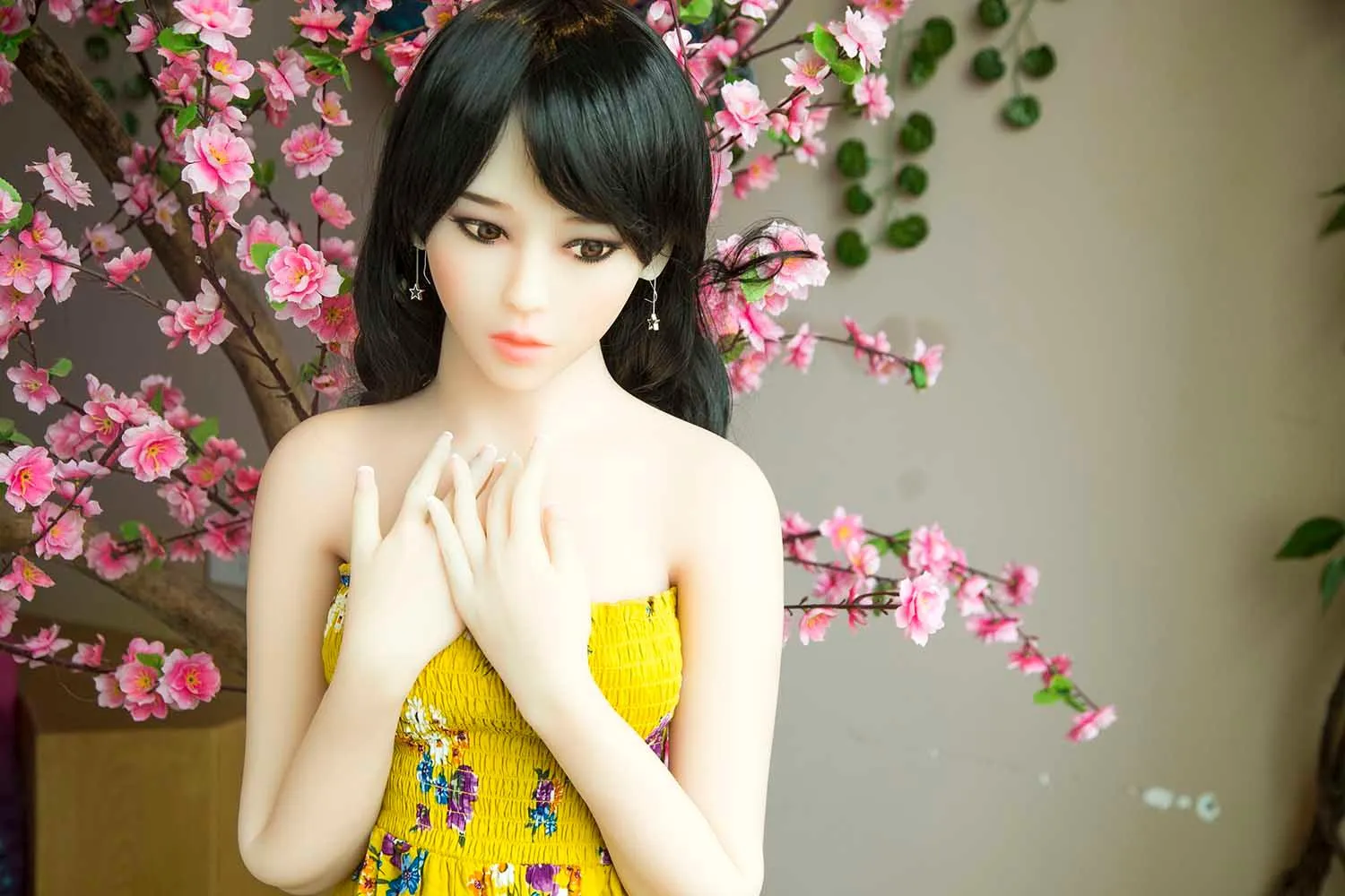 Fire Doll - Kally - Realistic Sex Doll - Tongue included - 157cm - Natural