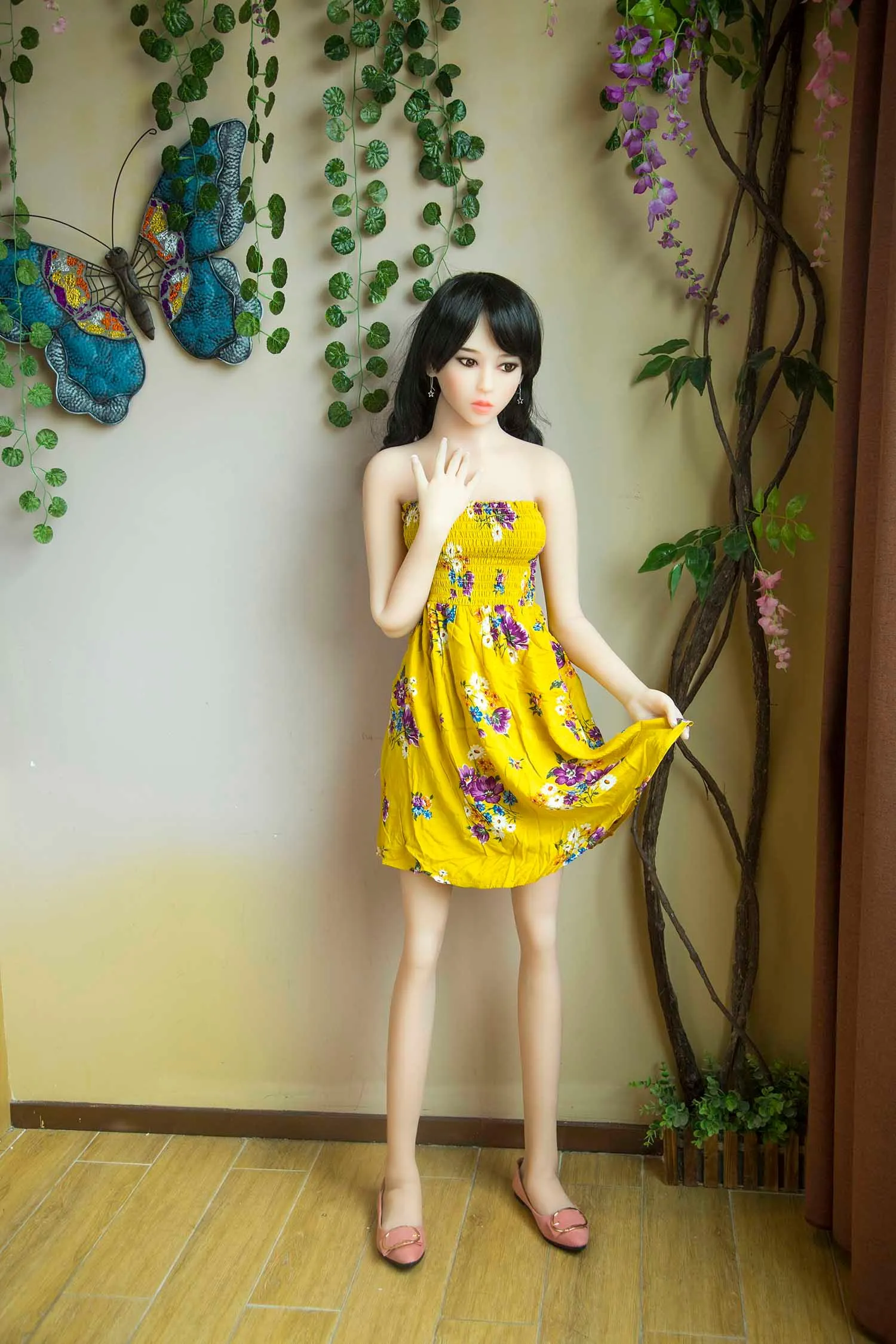 Fire Doll - Kally - Realistic Sex Doll - Tongue included - 157cm - Natural