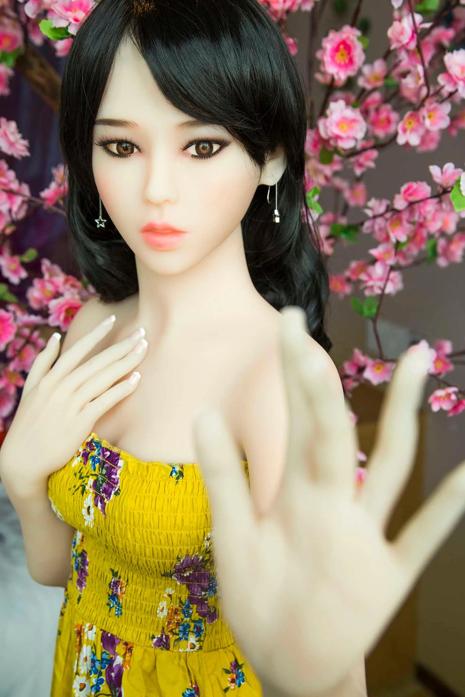 Fire Doll - Kally - Realistic Sex Doll - Tongue included - 157cm - Natural