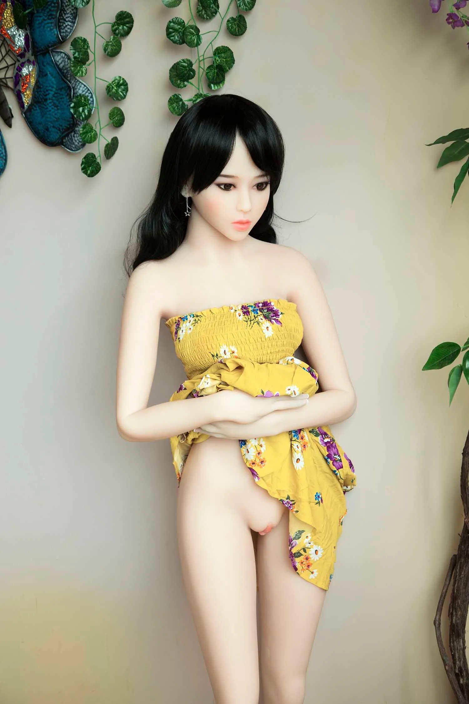 Fire Doll - Kally - Realistic Sex Doll - Tongue included - 157cm - Natural