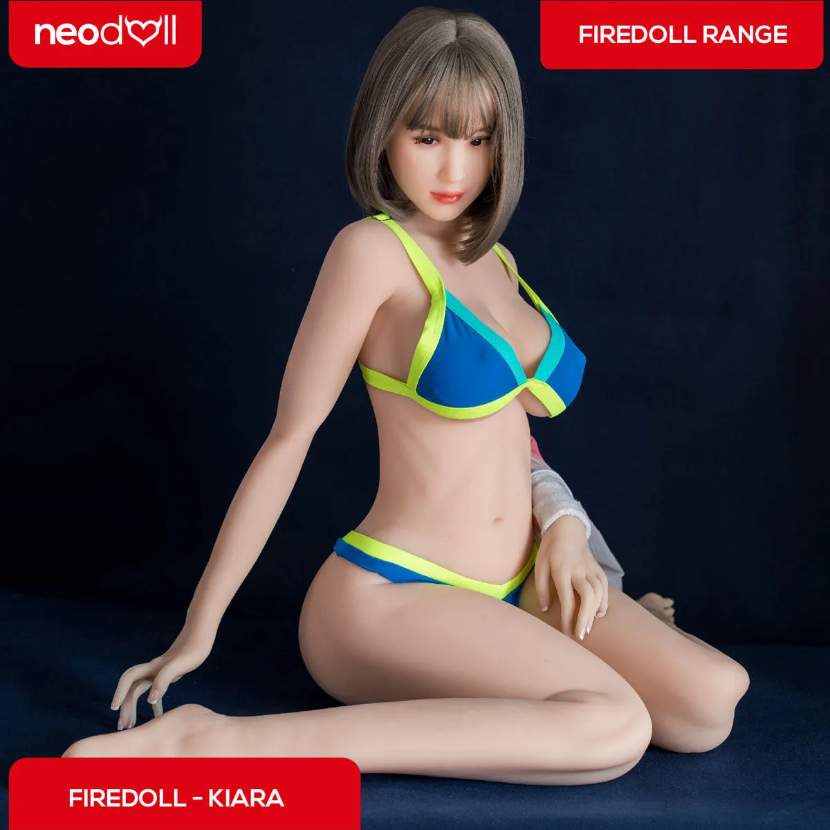 Fire Doll - Kiara - Realistic Sex Doll - Tongue included - 165cm - Natural