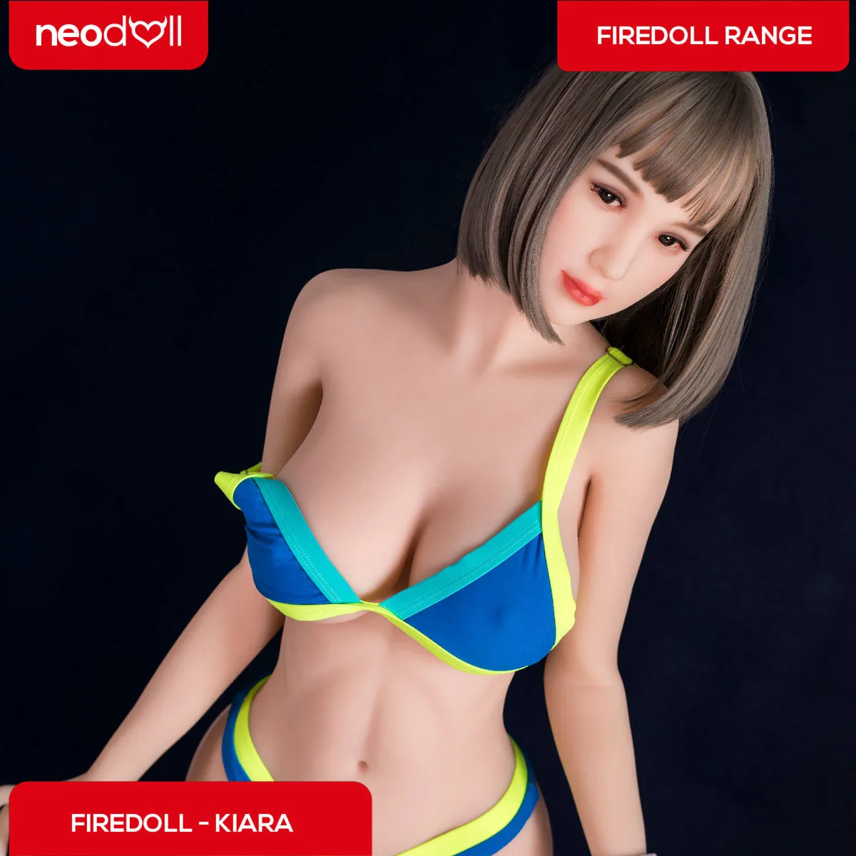 Fire Doll - Kiara - Realistic Sex Doll - Tongue included - 165cm - Natural