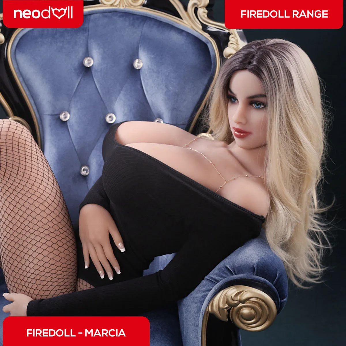 Fire Doll - Marcia - Realistic Sex Doll - Tongue included - 170cm - LightTan