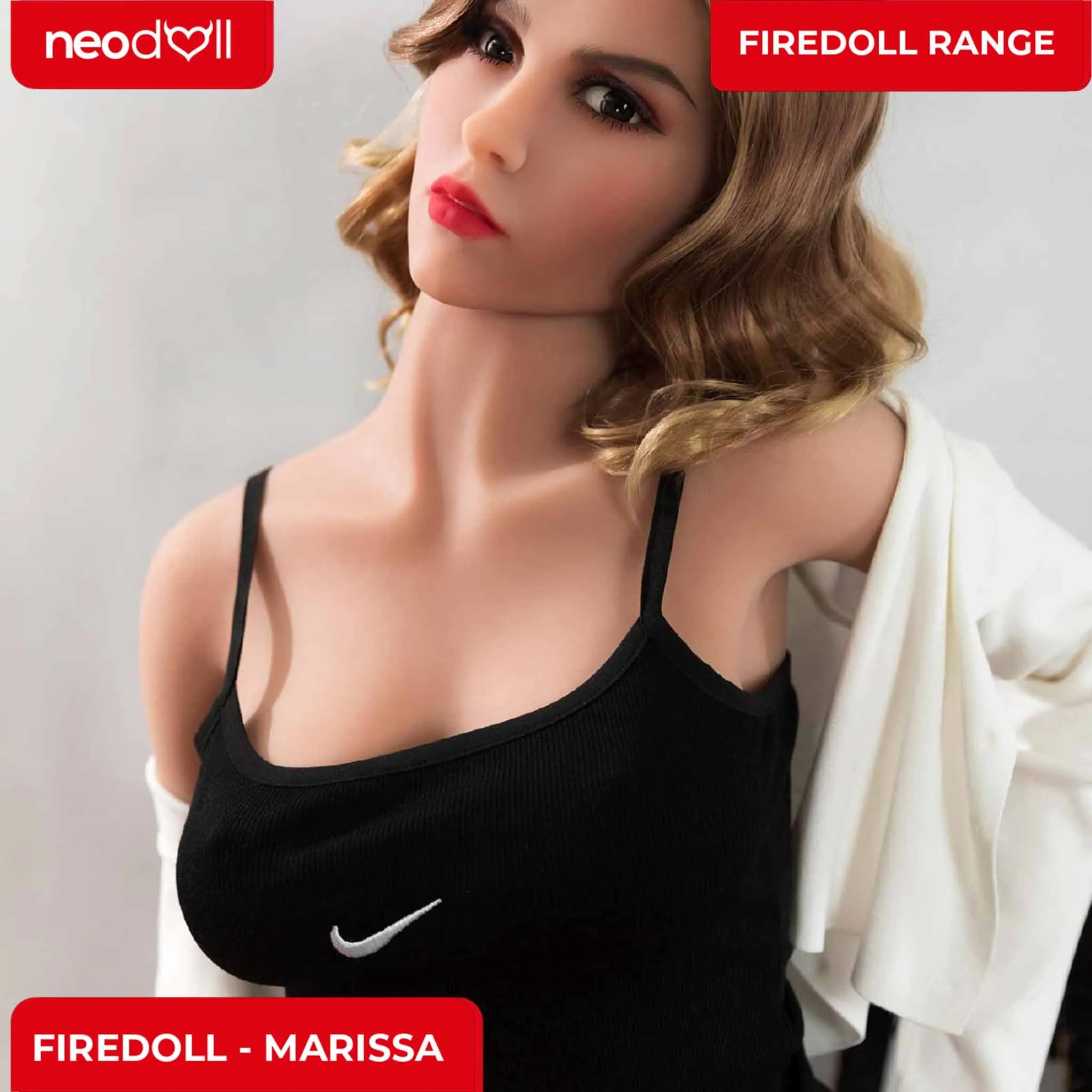 Fire Doll - Marissa - Realistic Sex Doll - Gel Breast - 166cm - Light Tan