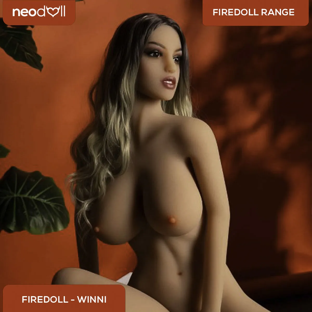 Fire Doll - Winni - Realistic Sex Doll - Tongue included - 165cm - LightTan