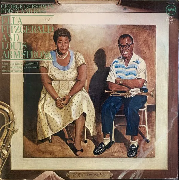Fitzgerald, Ella and Louis Armstrong - Porgy and Bess - Nearly White Hot Stamper