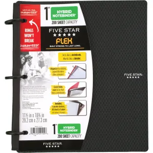 Five Star FiveStar Flex Hybrid 1" NoteBinder