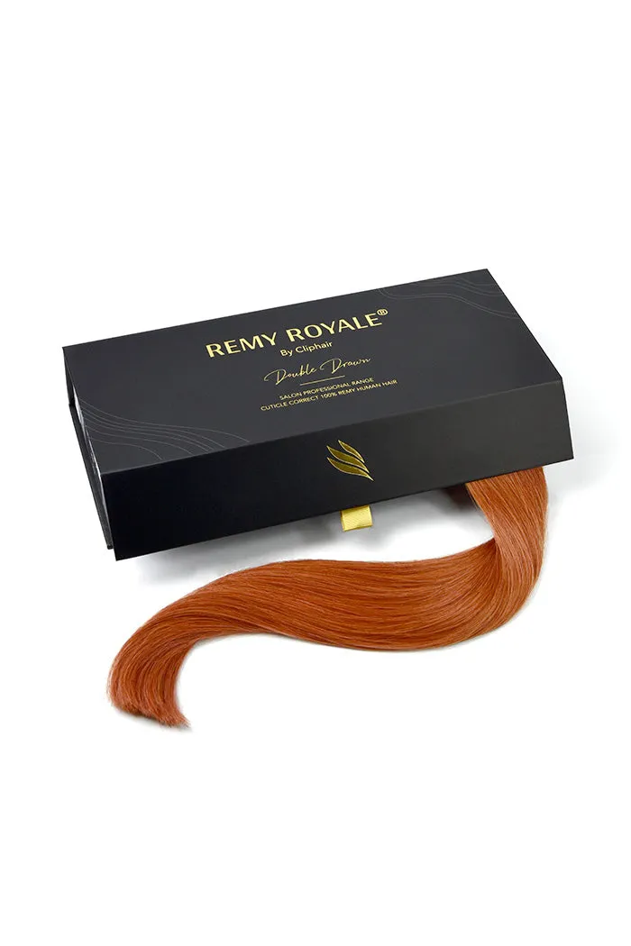 Flaming Ginger (#350) Nano Ring Hair Extensions