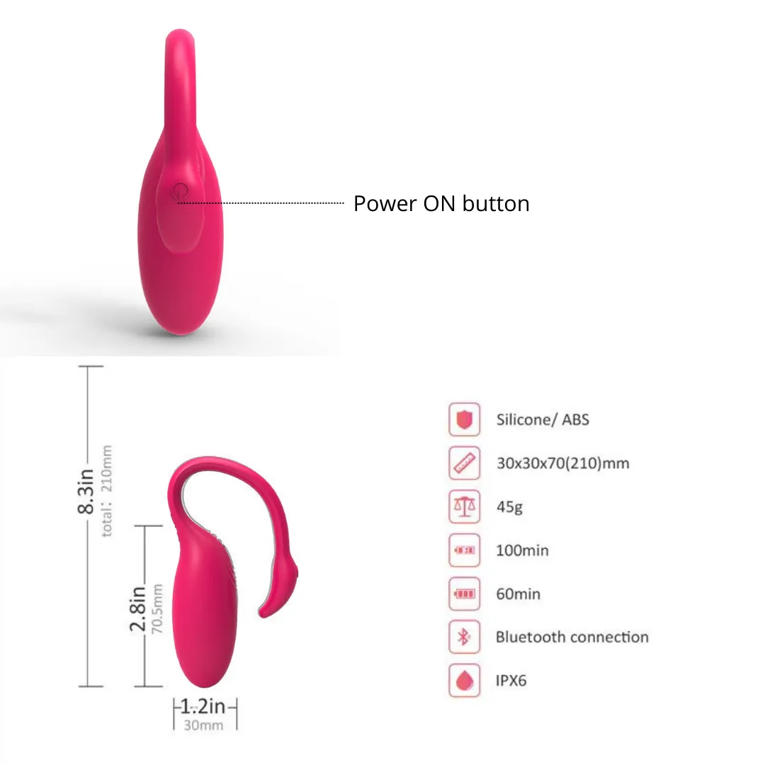 Flamingo APP Control Smart Vibrator