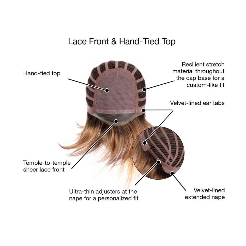 Flatter Me by Gabor (Lace Front-Hand Tied Top Wig)