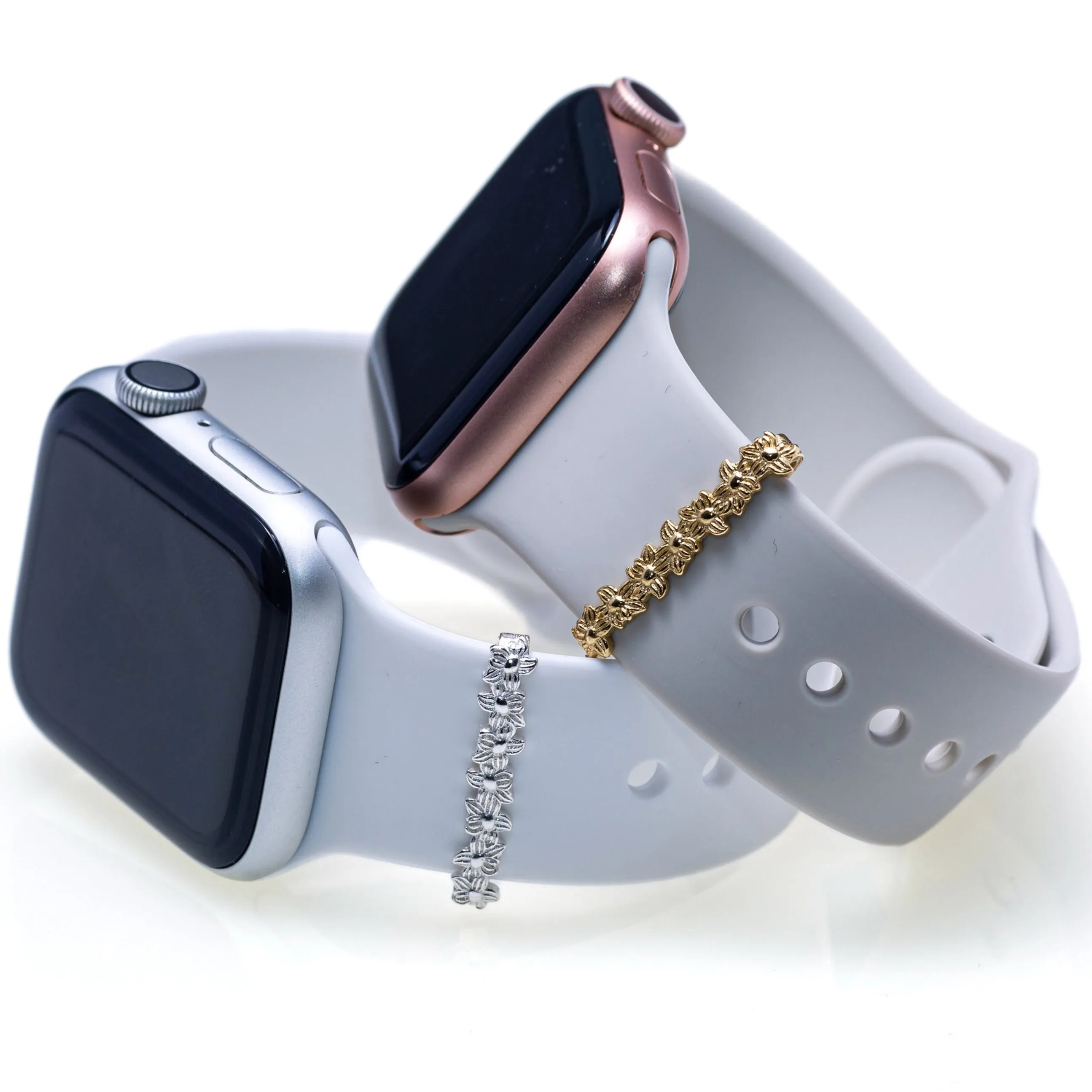 Flowers Plate Ring • Apple Watch Band's Charm