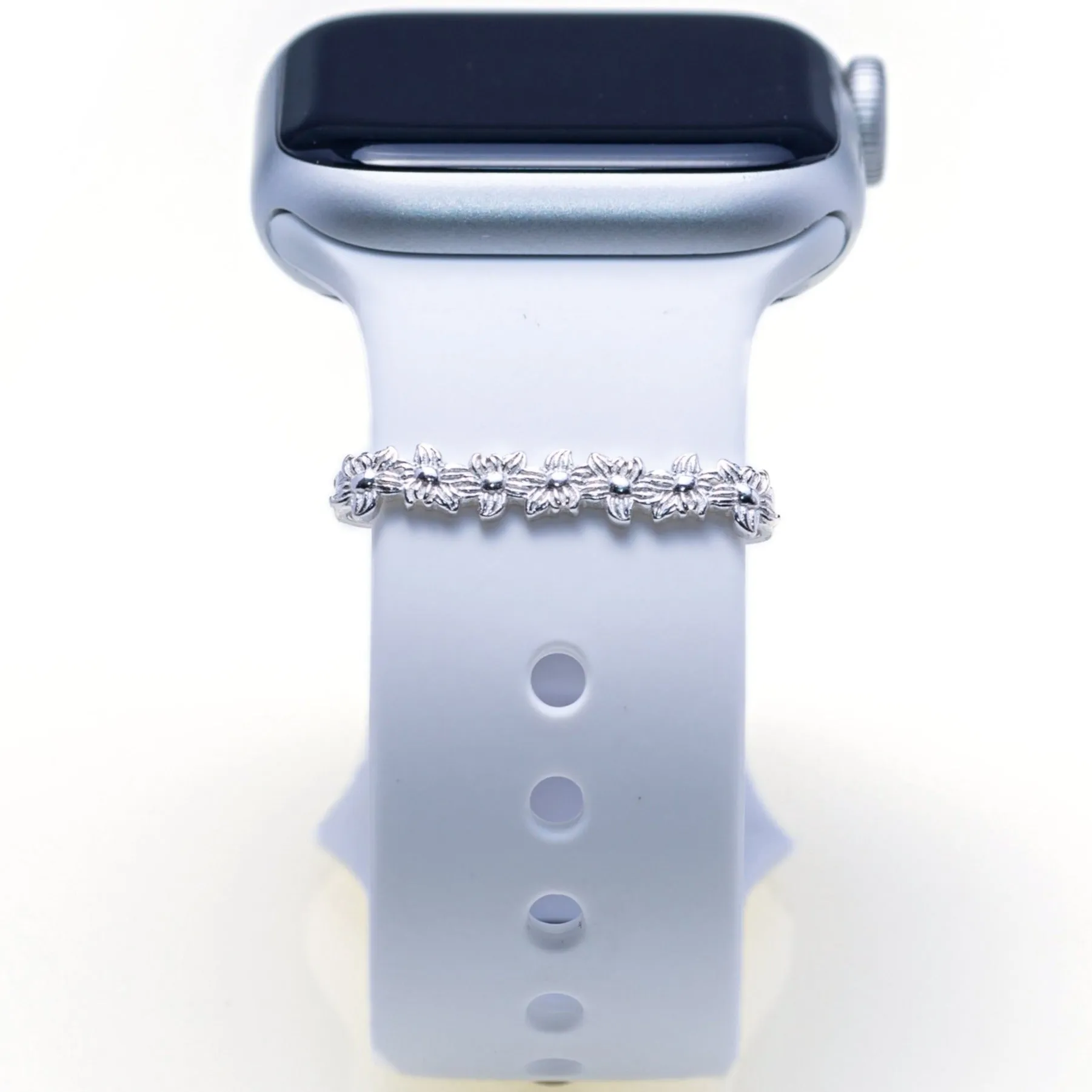 Flowers Plate Ring • Apple Watch Band's Charm