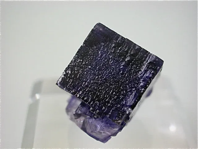 Fluorite, Rosiclare Level, North-End, Denton Mine, Ozark-Mahoning Company, Harris Creek District, Southern Illinois 1.3 x 1.3 x 1.5 cm $25. Online August 1 SOLD