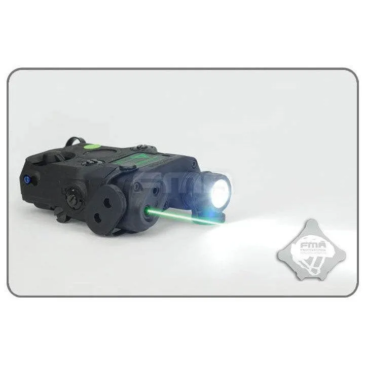FMA AN-PEQ-15 Upgrade Version - LED White light  plus  Green laser with IR Lenses BK
