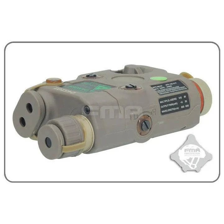 FMA AN-PEQ-15 Upgrade Version - LED White light  plus  Green laser with IR Lenses DE
