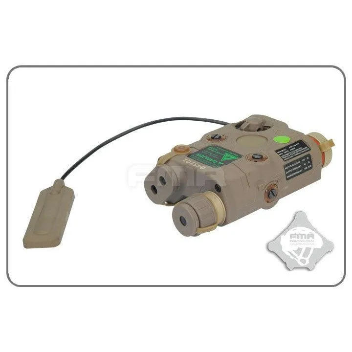 FMA AN-PEQ-15 Upgrade Version - LED White light  plus  Green laser with IR Lenses DE