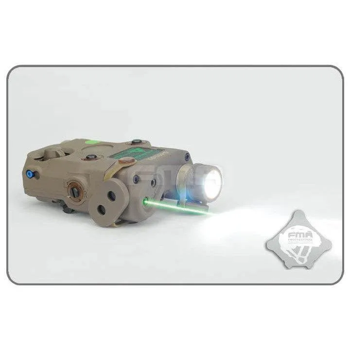 FMA AN-PEQ-15 Upgrade Version - LED White light  plus  Green laser with IR Lenses DE