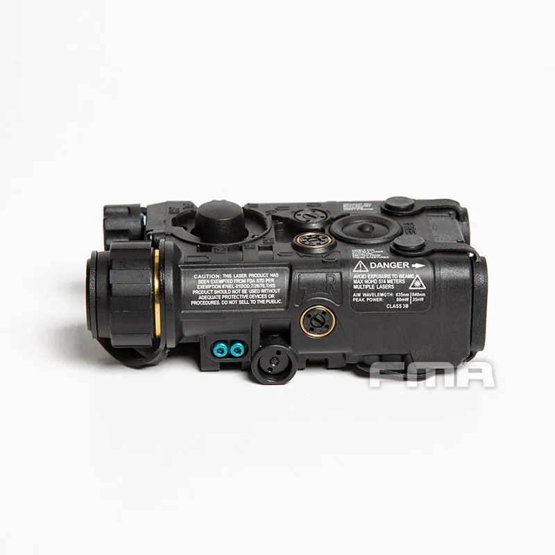FMA LAB PEQ-NGAL Upgrade Version (Red/IR laser), Nylon - Black