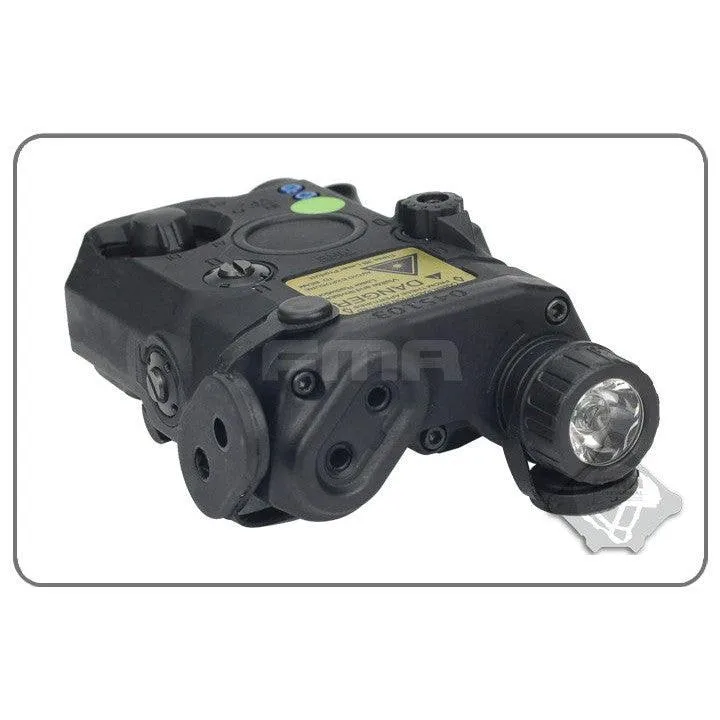 FMA PEQ LA5 Upgrade Version V2 LED White light  plus  Green laser with IR Lenses BK