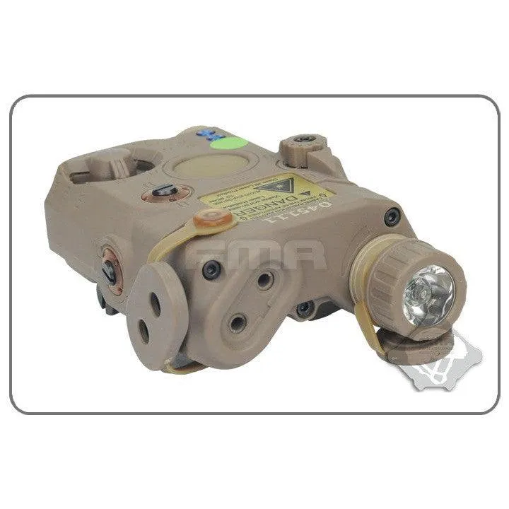 FMA PEQ LA5 Upgrade Version V2 LED White light  plus  Green laser with IR Lenses DE