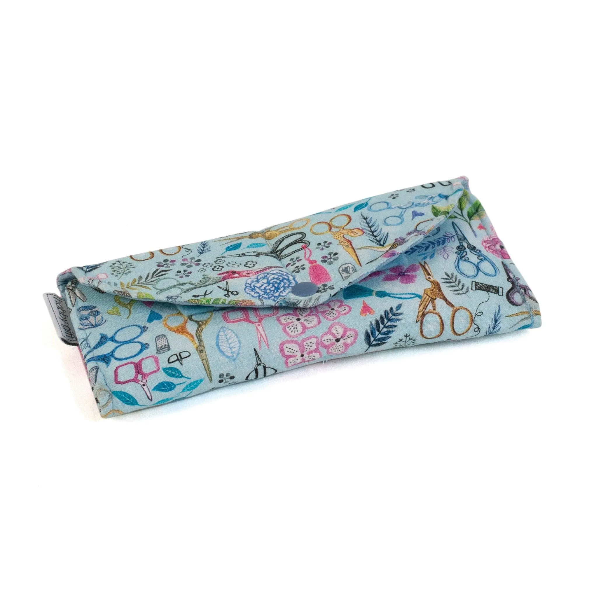Fold-Over Scalloped Edge Sewing Kit | Hobby Gift | Sewing Scissors
