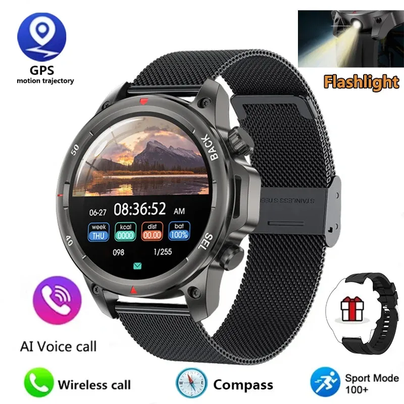For Huawei Xiaomi LED HD Screen Smart Watch Men NFC Bluetooth Call 410 MAh Sport Waterproof Heartrate Blood Oxygen SmartWatches