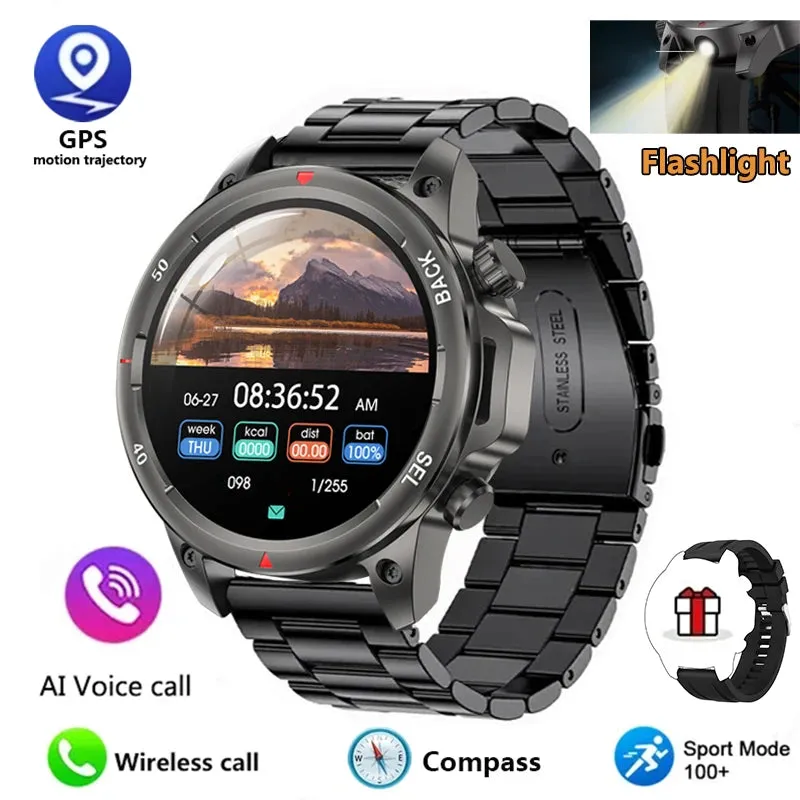 For Huawei Xiaomi LED HD Screen Smart Watch Men NFC Bluetooth Call 410 MAh Sport Waterproof Heartrate Blood Oxygen SmartWatches