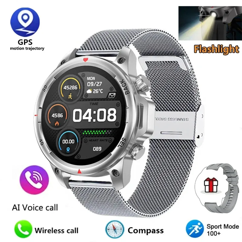 For Huawei Xiaomi LED HD Screen Smart Watch Men NFC Bluetooth Call 410 MAh Sport Waterproof Heartrate Blood Oxygen SmartWatches