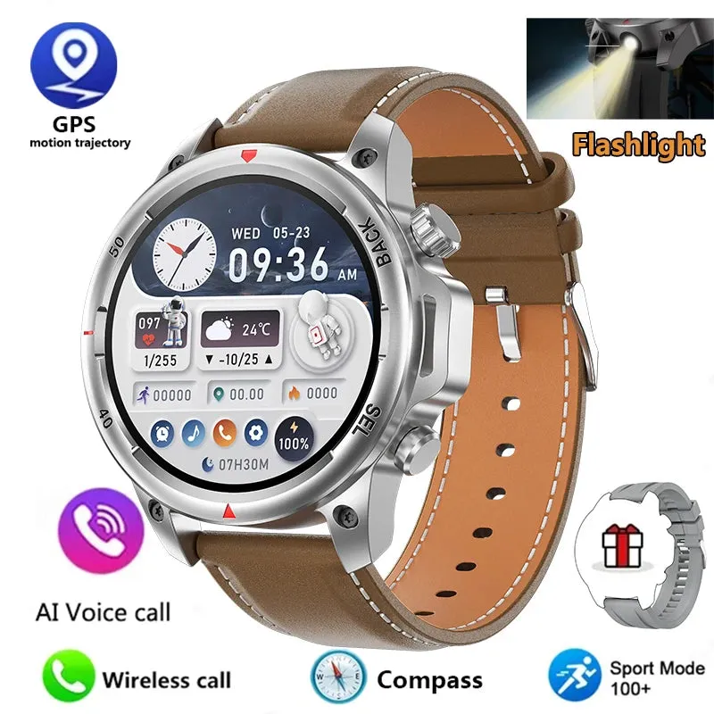 For Huawei Xiaomi LED HD Screen Smart Watch Men NFC Bluetooth Call 410 MAh Sport Waterproof Heartrate Blood Oxygen SmartWatches