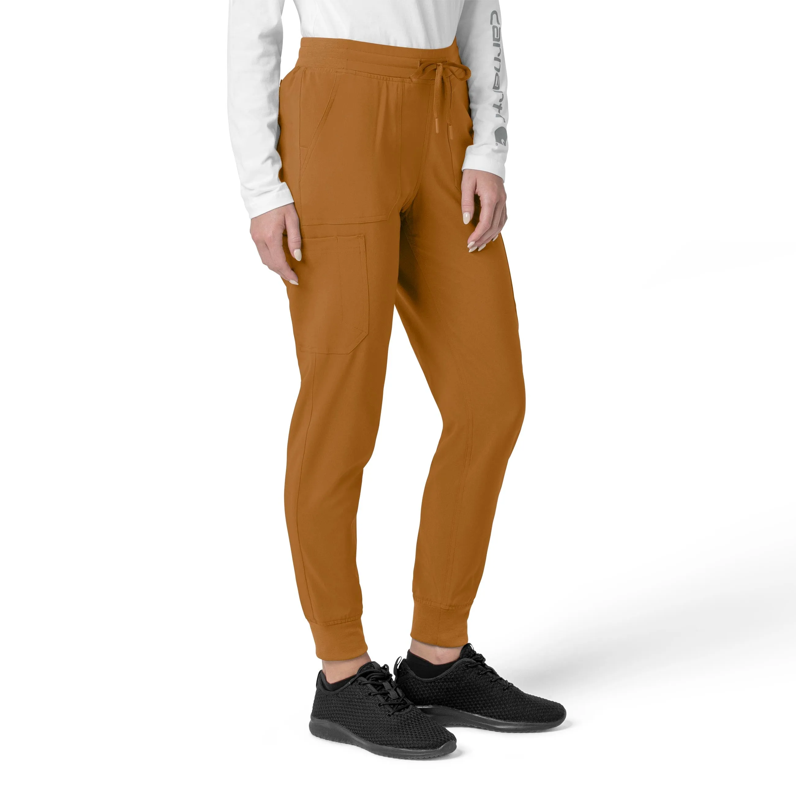 Force Cross-Flex C53110 Cargo Jogger Scrub Pants Fox Brown