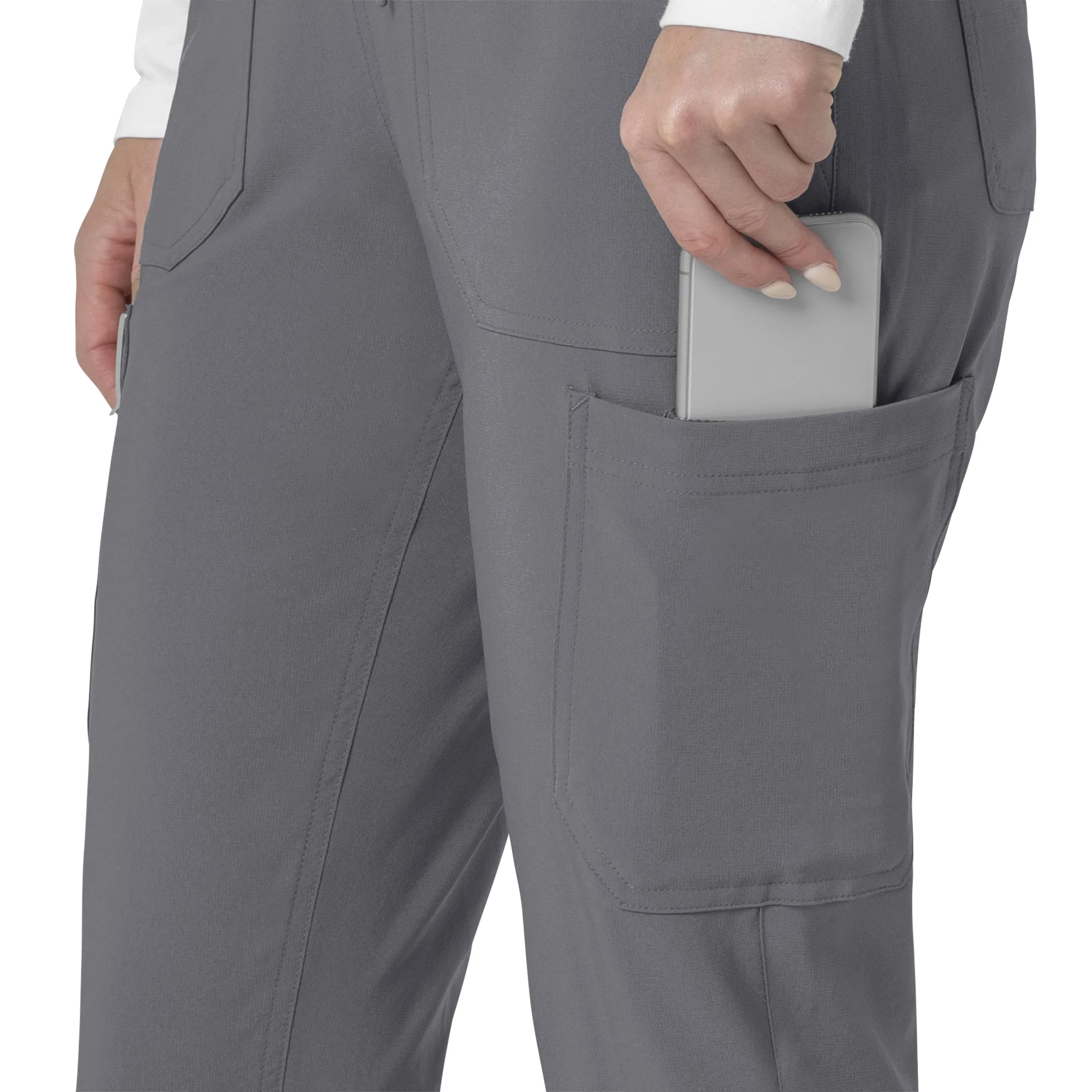 Force Cross-Flex C53110 Cargo Jogger Scrub Pants Pewter
